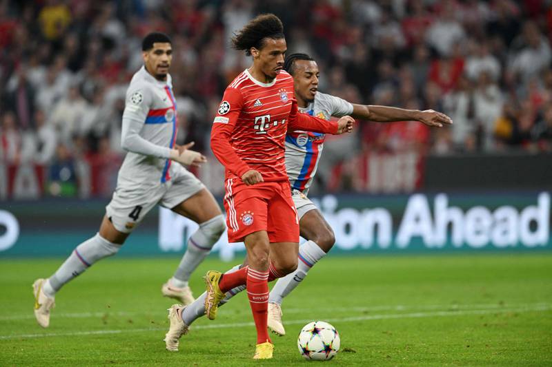 Leroy Sane 7 – Rolled the ball past Ter Stegen after 53 minutes to score the second goal of the night. The German was unhappy to be substituted after 80 minutes, despite his team’s performance. AFP