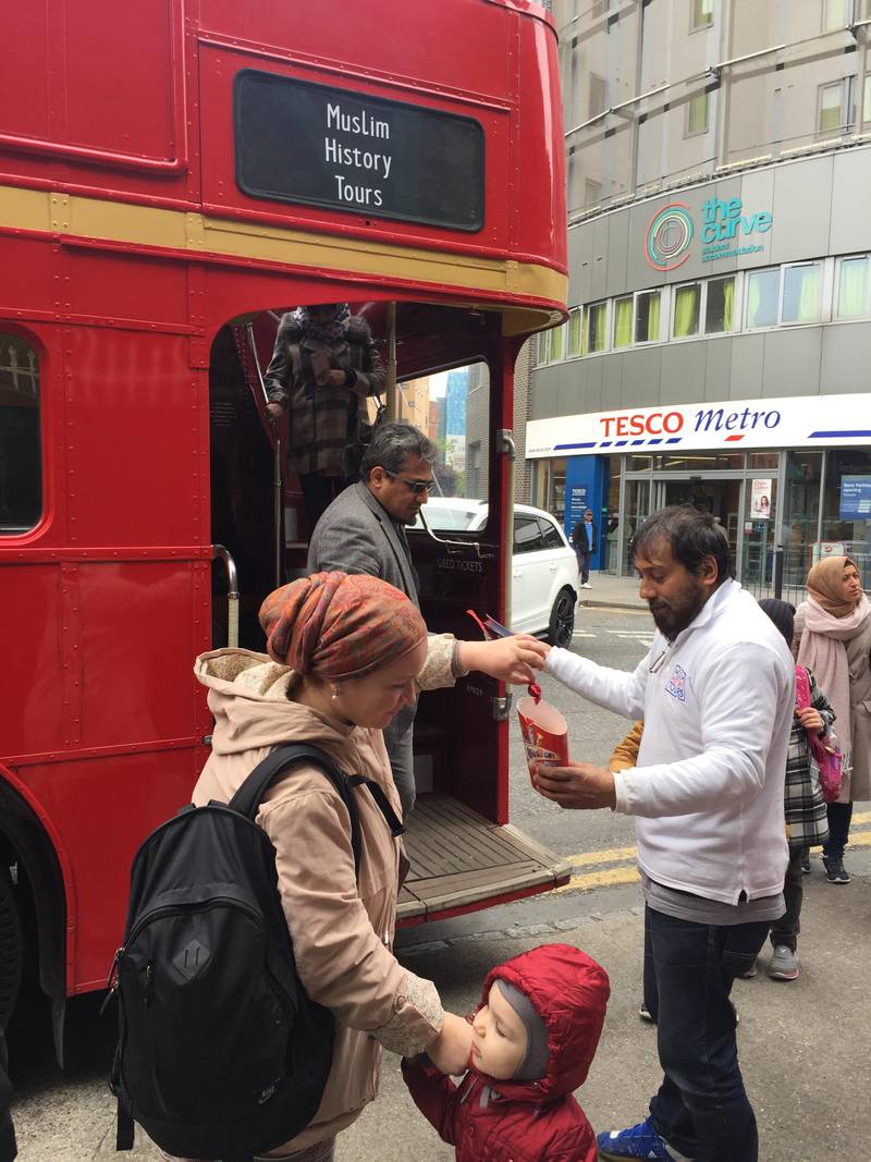 Muslim History Tours in London. Courtesy Muslim History Tours