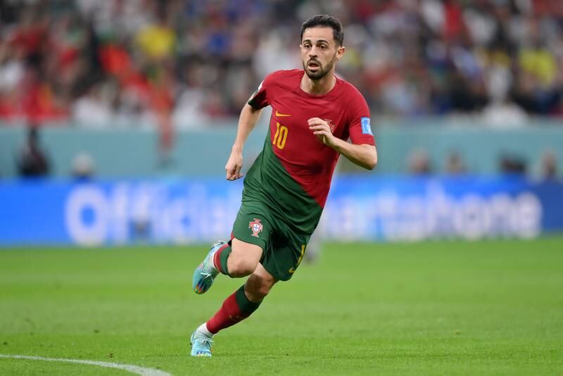 Bernardo Silva - 8. Broke into the box but couldn’t find the final pass, although he continued to put himself in great positions and show quality throughout. Made a good run forward in the build-up to Ramos’ hat-trick goal. Getty 