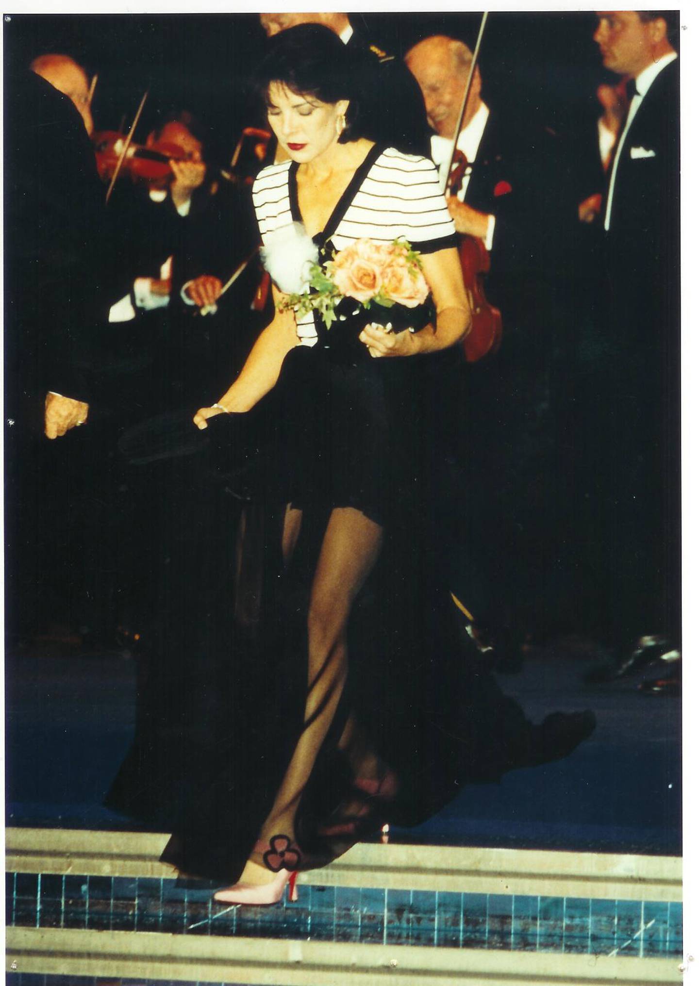 Early adopter: Princess Caroline of Monaco wearing a pair of Louboutins in 1995. Courtesy Sipa