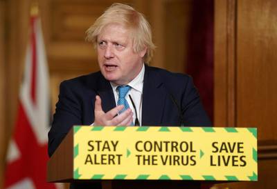 A handout image released by 10 Downing Street, shows Britain's Prime Minister Boris Johnson attending a remote press conference to update the nation on the COVID-19 pandemic, inside 10 Downing Street in central London on June 16, 2020. Britain's government on Tuesday bowed to demands by Manchester United footballer Marcus Rashford to change its policy on free school meals for the poorest children, amid growing concerns about the impact of the coronavirus lockdown on low-income families. - RESTRICTED TO EDITORIAL USE - MANDATORY CREDIT "AFP PHOTO / 10 DOWNING STREET  " - NO MARKETING - NO ADVERTISING CAMPAIGNS - DISTRIBUTED AS A SERVICE TO CLIENTS
 / AFP / 10 Downing Street / Pippa FOWLES / RESTRICTED TO EDITORIAL USE - MANDATORY CREDIT "AFP PHOTO / 10 DOWNING STREET  " - NO MARKETING - NO ADVERTISING CAMPAIGNS - DISTRIBUTED AS A SERVICE TO CLIENTS
