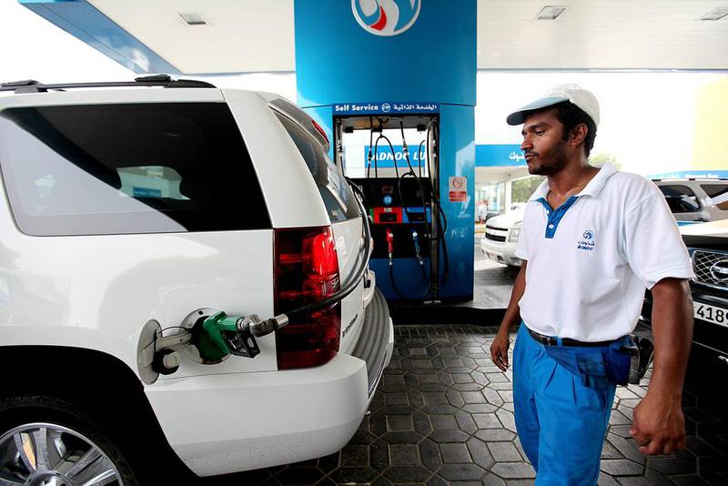 6th: UAE. Price per gallon of gasoline: $1.77. Fatima Al Marzooqi / The National.