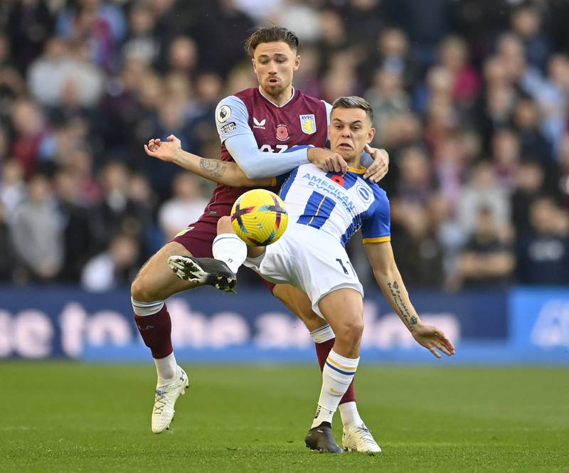 Leandro Trossard 5 – Didn’t have much of a sniff in the first half but unleashed an unstoppable half volley from 25 yards after the break, but only after having fouled his marker in the build-up, and giving away a free-kick. Tested Martinez from range with 10 minutes left on the clock. Reuters