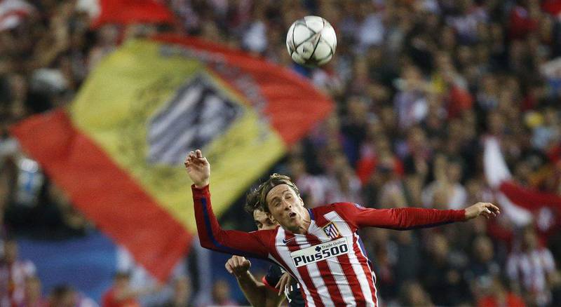 Atletico Madrid’s Fernando Torres in action. Reuters / Paul Hanna