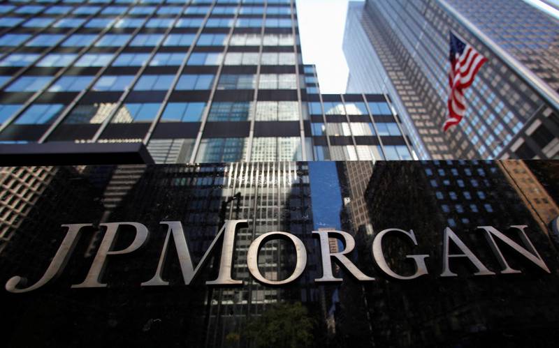 JP Morgan's shares slid more than 4 per cent as it recorded $1.1 billion in provision for credit losses, compared to last year, when it released $3bn from its reserves. Reuters