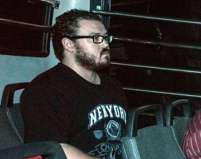 File photo of former British banker Rurik Jutting. Jutting, 31, has been found guilty of murder of two Indonesian women in 2014 by a jury on 08 November 2016, according to media reports. Jerome Favre/EPA