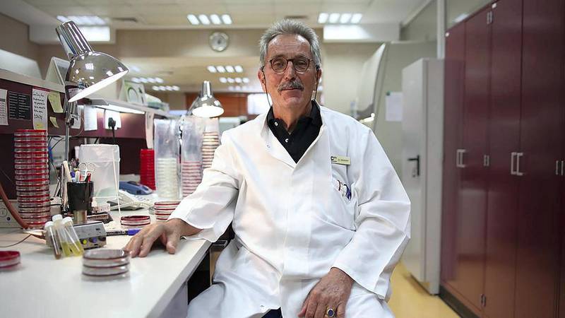 Dr Ulrich Wernery, scientific director of the Central Veterinary Research Laboratory in Dubai. Lee Hoagland / The National