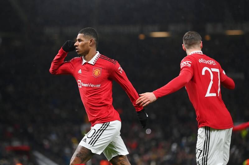 Marcus Rashford - 7. On his favoured left and put United ahead after six minutes with a tremendous, clean shot from close range. Side-footed shot well saved by Bravo on 28. He’s got 26 goals this season, easily his best return for United. Getty