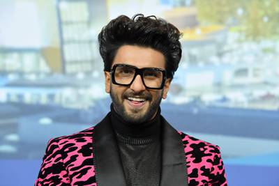 BERLIN, GERMANY - FEBRUARY 09: Ranveer Singh attends the "Gully Boy" press conference during the 69th Berlinale International Film Festival Berlin at Grand Hyatt Hotel on February 09, 2019 in Berlin, Germany. (Photo by Pascal Le Segretain/Getty Images)