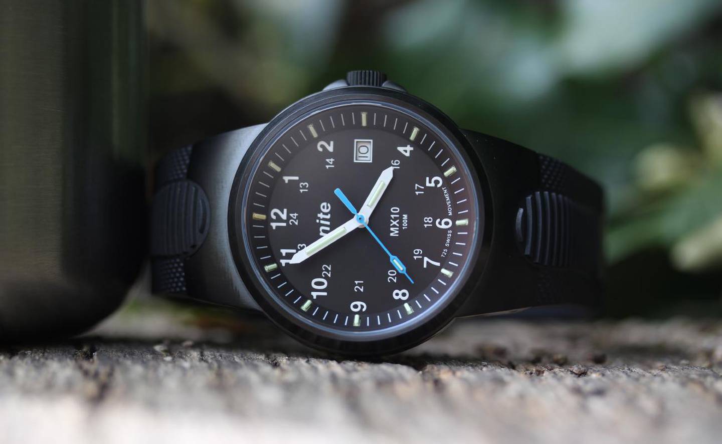 The Nite MX10-201 timepiece was originally worn by SAS soldiers. Courtesy Nite 