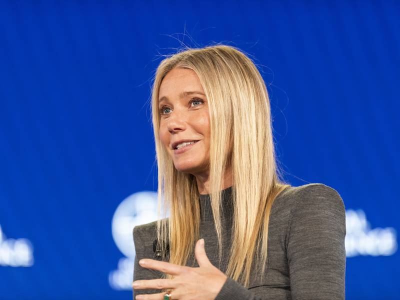 Gwyneth Paltrow says her diet aims to control the high levels of inflammation she's suffering from as a result of long Covid. Photographer: Lauren Justice / Bloomberg