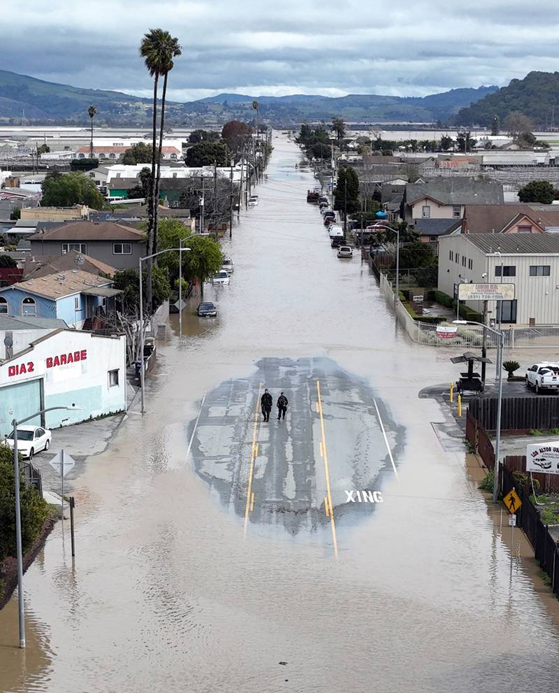 California Braces For More Flooding As Snow Rapidly Melts 2875