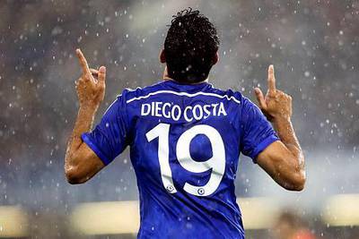 Diego Costa £34.2m (from Atletico Madrid, 2014). 

Reuters