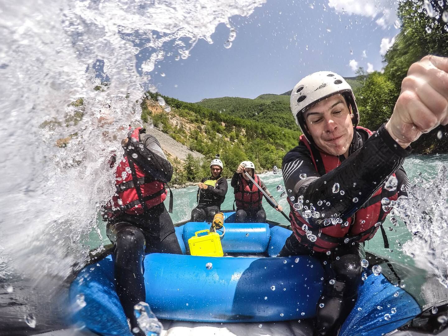 Rafting on the River Tara in Montenegro. Photo: National Tourism Organisation of Montenegro