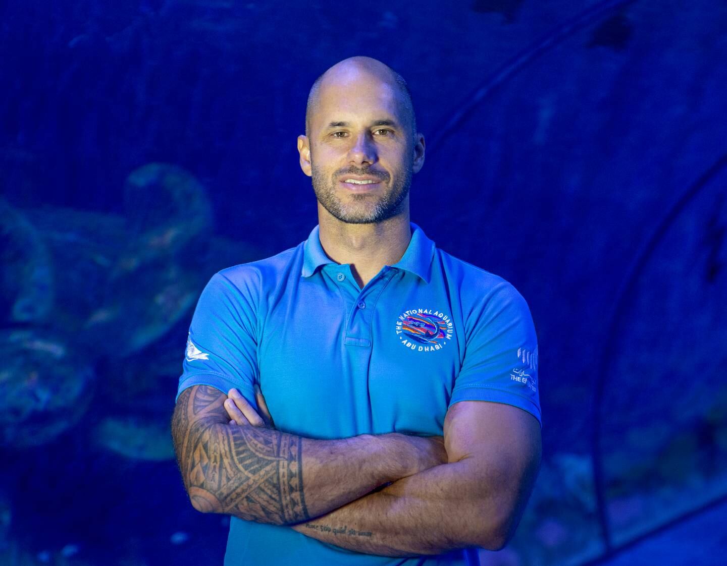 Paul Hamilton is the general manager and project manager of The National Aquarium Abu Dhabi