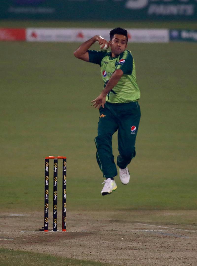 Zahid Mahmood - 6. The leg-spinner made his T20 debut at the age of 32. Picked up three wickets in the decider, but went for 40. AP