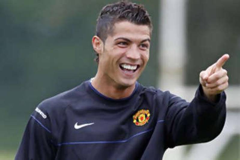 The Manchester United winger Cristiano Ronaldo topped the poll in the France Football magazine awards with 446 points.