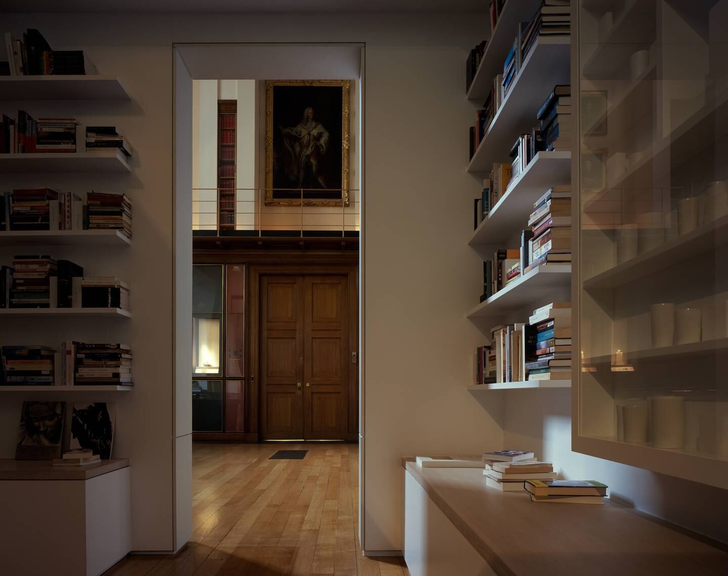 Edmund de Waal's library of exile at The British Museum. Photo: Helen Binet