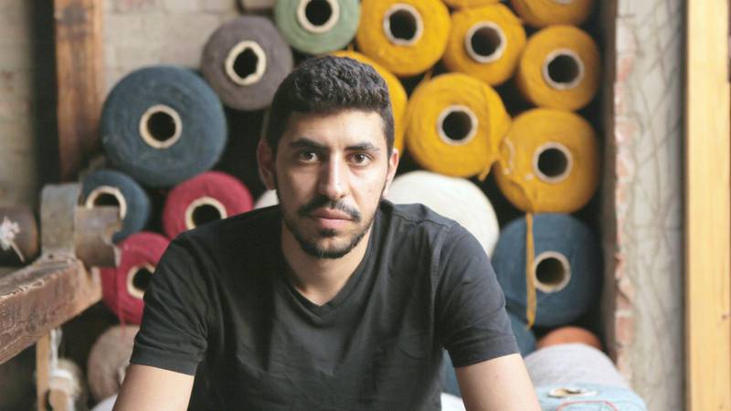 Ibrahim Shams, co-founder of Cairo-based start-up Kiliim, says his company is helping to revitalize traditional Egyptian handcrafts through e-commerce platforms, innovative designs and unlocking new export markets. Courtesy of Kiliim.  