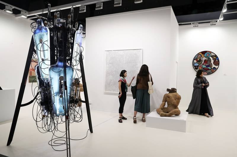 Art Dubai is back for its 16th year. All photos unless otherwise specified: Pawan Singh / The National