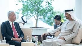 President Sheikh Mohamed meets Malaysian PM - in pictures