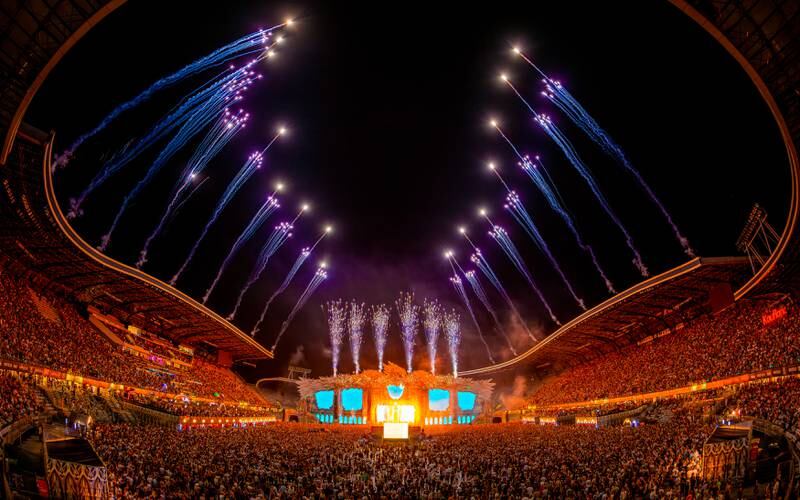 Untold Festival 2023 was sold out with 100,000 people attending daily. Photo: Untold Festival