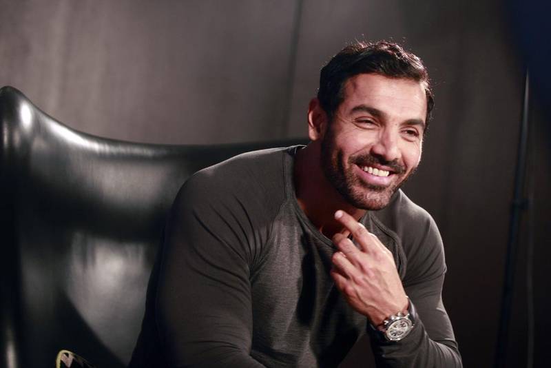 Actor John Abraham shares his tips on skincare. Photo by Khan