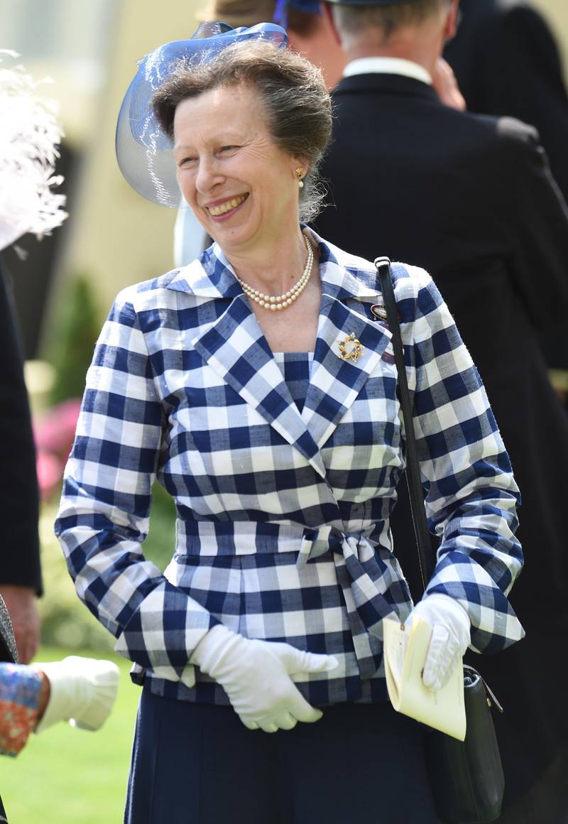 ASCOT, ENGLAND - JUNE 21:  Princess Anne, the Princess Royal attends Royal Ascot 2017 at Ascot Racecourse on June 21, 2017 in Ascot, England.  (Photo by Stuart C. Wilson/Getty Images)