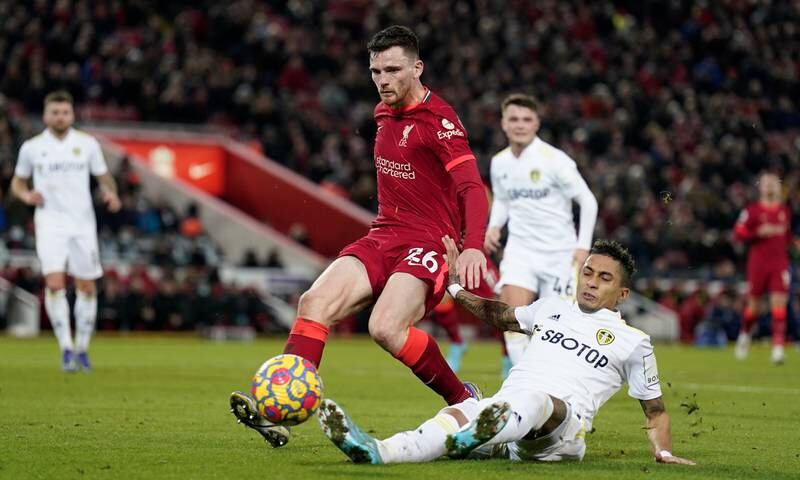 Andrew Robertson – 7. The Scot forced the first penalty for the opening goal and crossed for Van Dijk’s final strike. In between he ranged up and down the line and was an influence at both ends. EPA