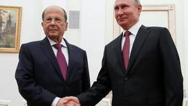 Lebanese president turns to Russia to counter US policy in the Middle East