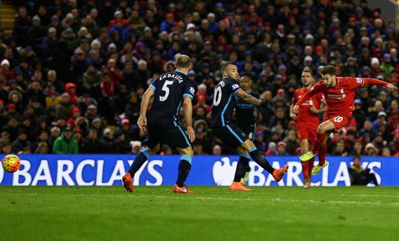 March, 2016:  Liverpool 3-0 Manchester City. PA  