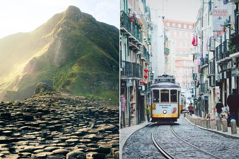 Ireland and Portugal are a joint fifth, with their passport holders having access to 187 destinations. Unsplash
