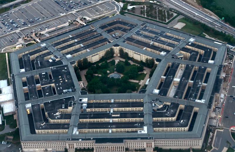 The Pentagon in Washington last month. AFP