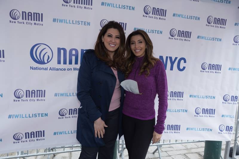 Dr Janette Nesheiwat, left, and Jaclyn Stapp attend the 10th Annual NAMIWalks NYC at South Street Seaport in May 2016 in New York City. Getty Images