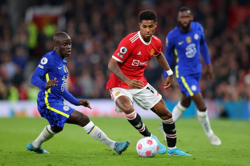 Marcus Rashford - 4: United fans wish it wasn’t like this for the United supporting Mancunian. But it is. Getty