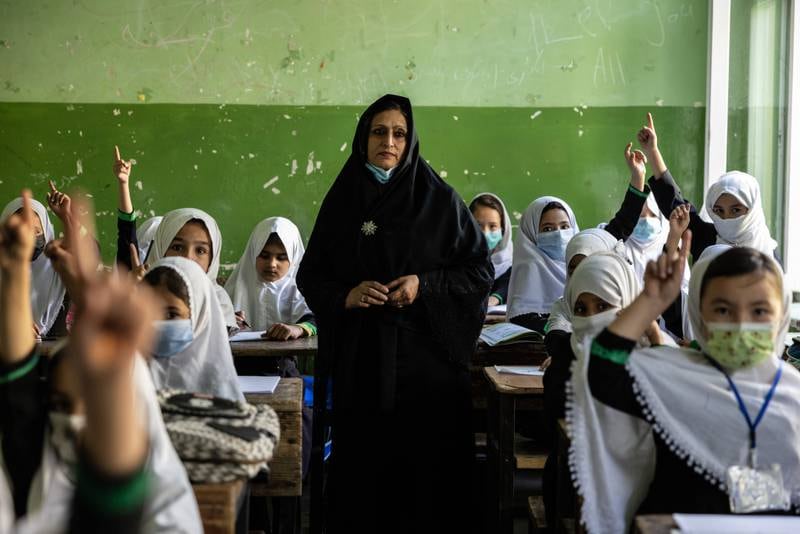 Afghan teachers are some of the most heroic out there. The National