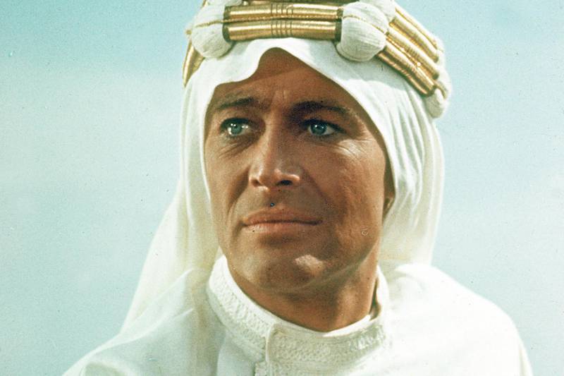 Peter O'Toole in a publicity photo for Lawrence of Arabia, 1962.CREDIT: Courtesy Columbia Pictures *** Local Caption ***  Actor Peter O'Toole as Lawrence of Arabia-1138942.jpg