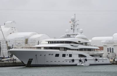 The superyacht Valerie was seized by the Spanish government. Spanish newspaper 'El Pais' reported that the ship is linked to Rostec State Corporation’s chief executive Sergey Chemezov. Bloomberg