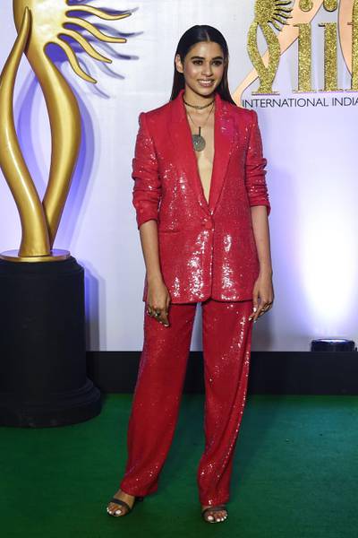 Bollywood singer Shalmali Kholgade arrives for the IIFA Rocks of the 20th International Indian Film Academy (IIFA) Awards at NSCI Dome in Mumbai on September 16, 2019.