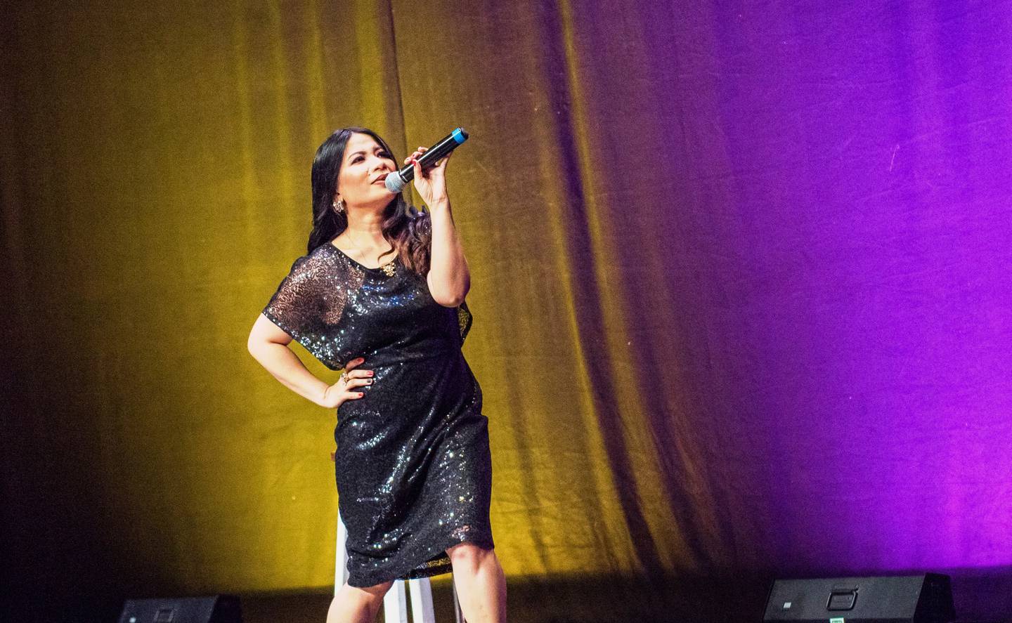 Watch Imah Dumagay perform at an all-female comedy event on Tuesday. Photo: Imah Dumagay