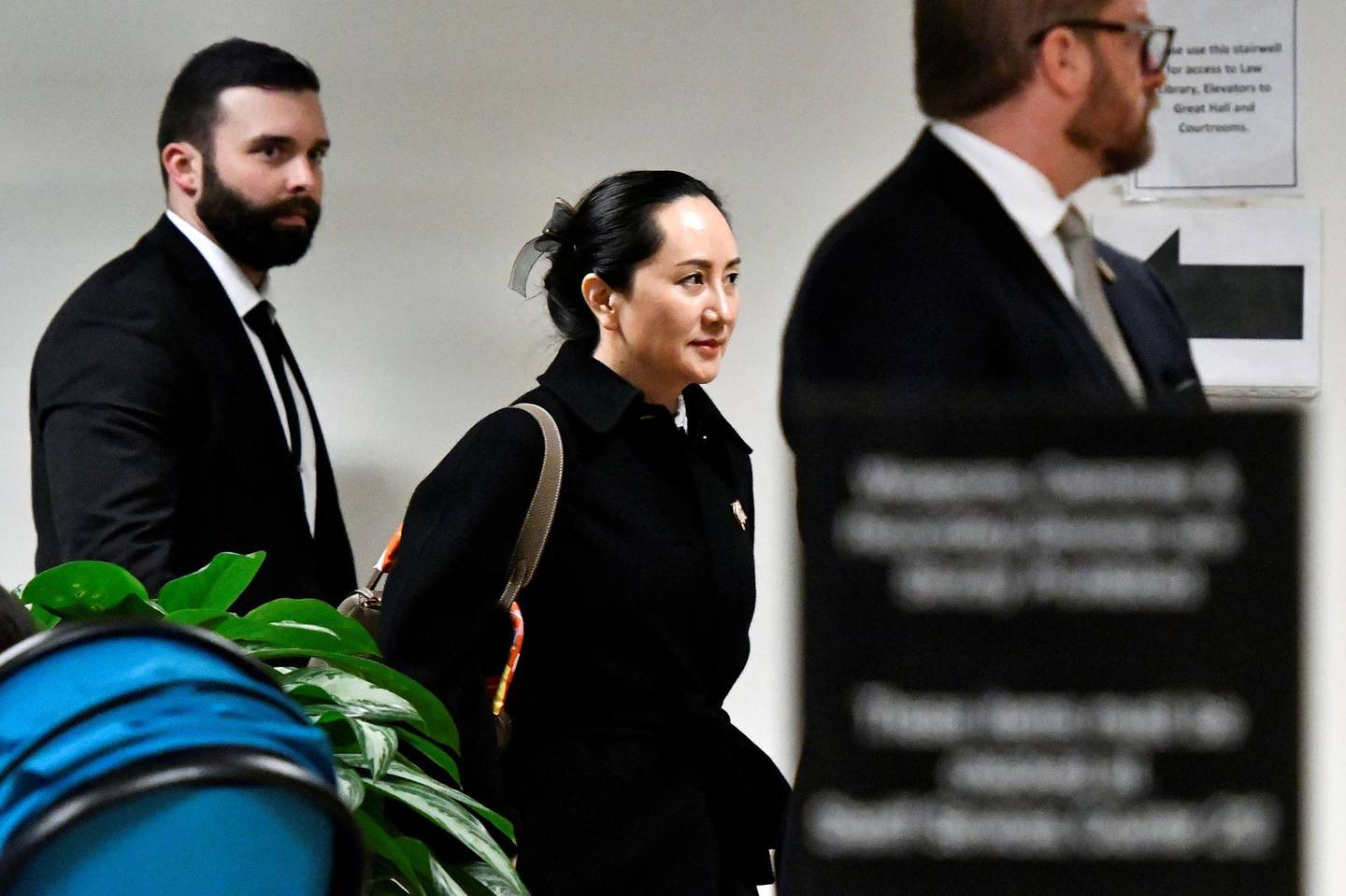 FILE PHOTO: Huawei Chief Financial Officer Meng Wanzhou leaves B.C. Supreme Court following her extradition hearing at B.C. Supreme Court in Vancouver, British Columbia, Canada January 23, 2020.  REUTERS/Jennifer Gauthier/File Photo