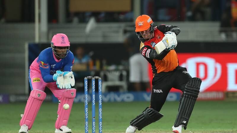 An image that illustrates this article IPL 2021: Roy makes up for Warner's absence as Hyderabad dent Rajasthan
