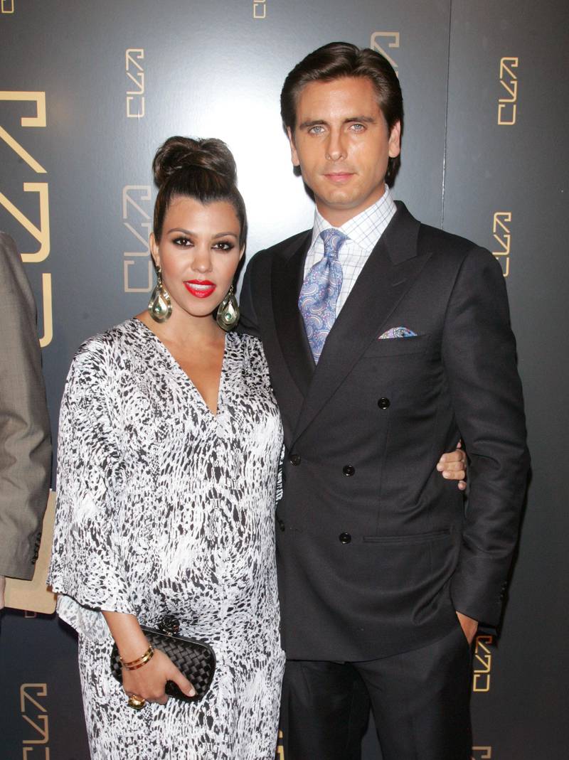 NEW YORK, NY - APRIL 23:  Kourtney Kardashian and Scott Disick attend the grand opening of RYU on April 23, 2012 in New York City.  (Photo by Jim Spellman/WireImage/Getty Images)