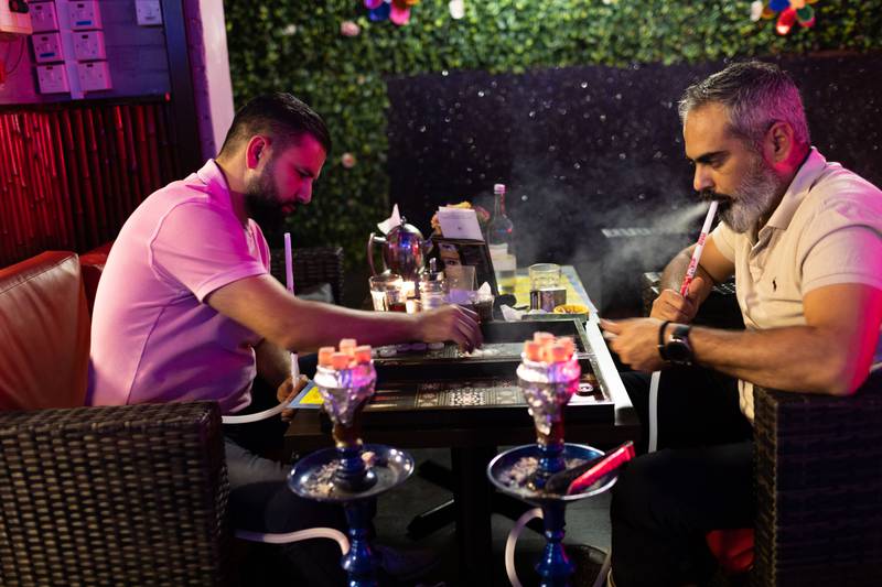 The Bamboo lounge restaurant and shisha bar in Park Royal offers live entertainment, or just backgammon.