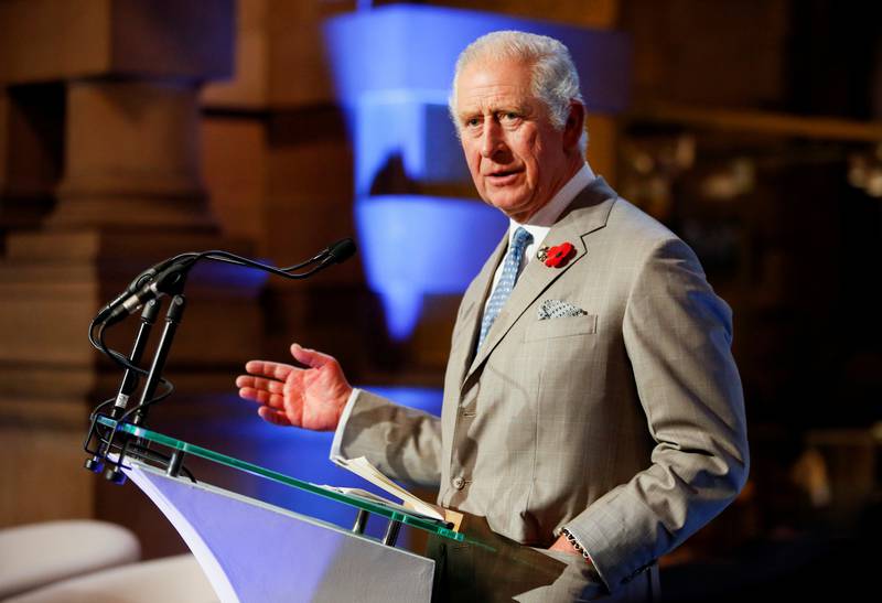 Prince Charles is looking to the public and private sectors to help build a more sustainable future. PA.