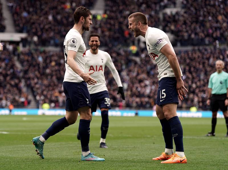 Eric Dier – 7 The 28-year-old was unable to find the target as his shot curled wide of the post in the opening stages of the game. It was the defender’s determination to win the ball, which sent Spurs forward for their fifth goal. PA