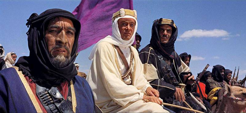 Anthony Quinn, Peter O'Toole, and Omar Sharif in Lawrence of Arabia (1962) IMDb
