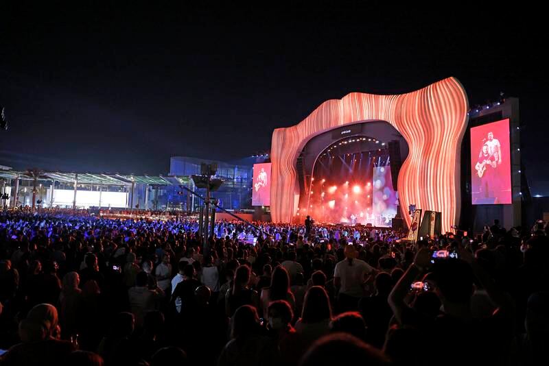 The concert was a celebration of Egypt at the world's fair