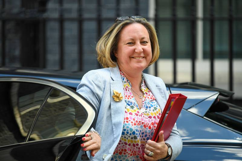 Anne-Marie Trevelyan has been appointed transport secretary. Bloomberg.