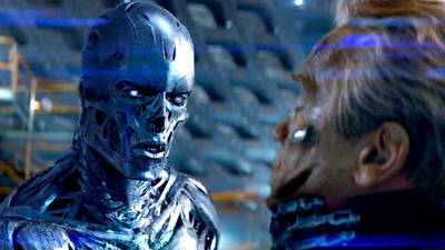 A scene from Terminator Genisys. Courtesy Paramount Pictures